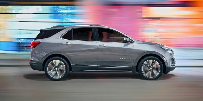 A silver 2024 Chevrolet Equinox in Newark, OH
