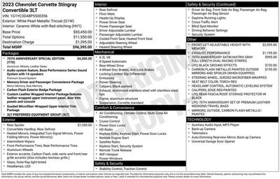 2023 Chevrolet Corvette 3LT