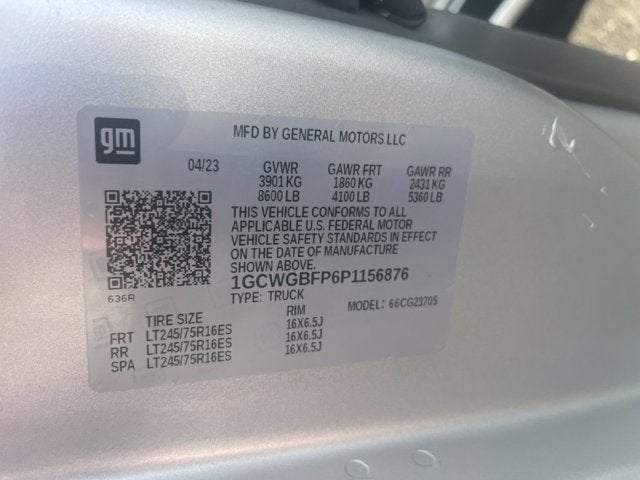 2023 Chevrolet Express Cargo Van Explorer Conversion