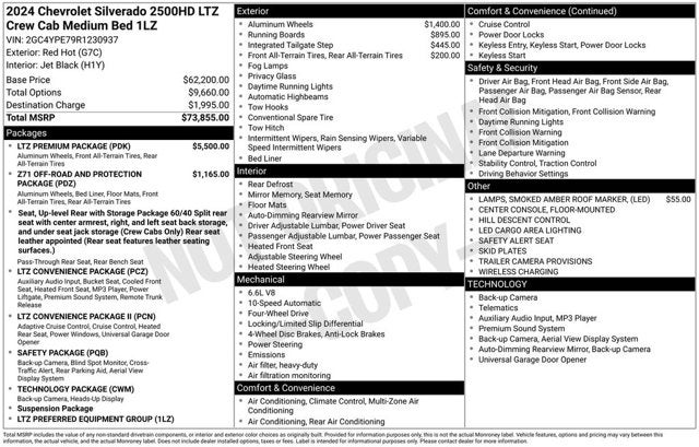 2024 Chevrolet Silverado 2500HD LTZ