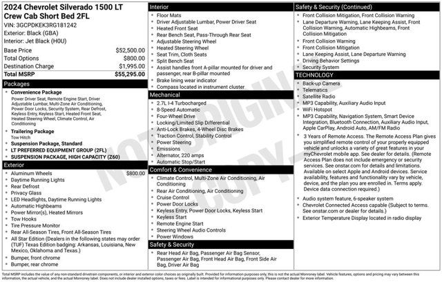 2024 Chevrolet Silverado 1500 LT