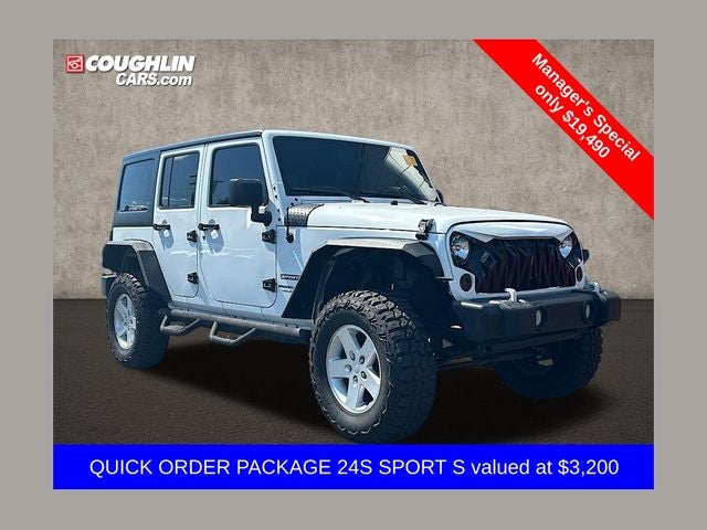 2018 Jeep Wrangler JK Unlimited Sport S