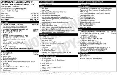 2024 Chevrolet Silverado 2500HD Custom