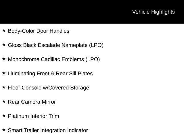 2023 Cadillac Escalade 4WD Sport Platinum