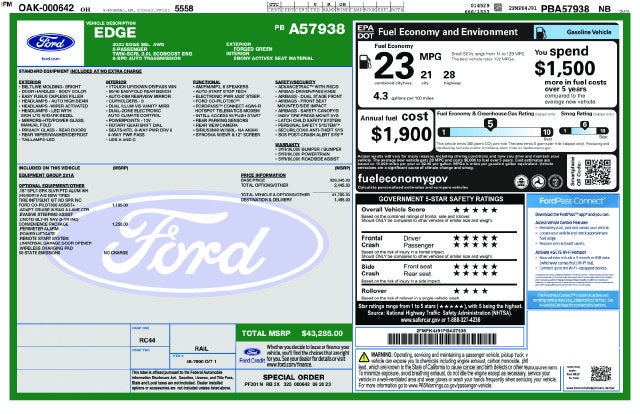 2023 Ford Edge SEL