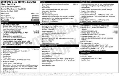 2024 GMC Sierra 1500 Pro