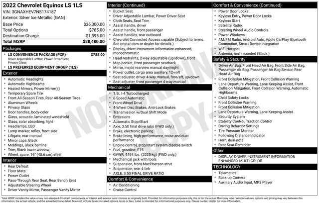 2022 Chevrolet Equinox LS