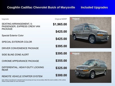 2023 Chevrolet Express Cargo Van Conversion Van