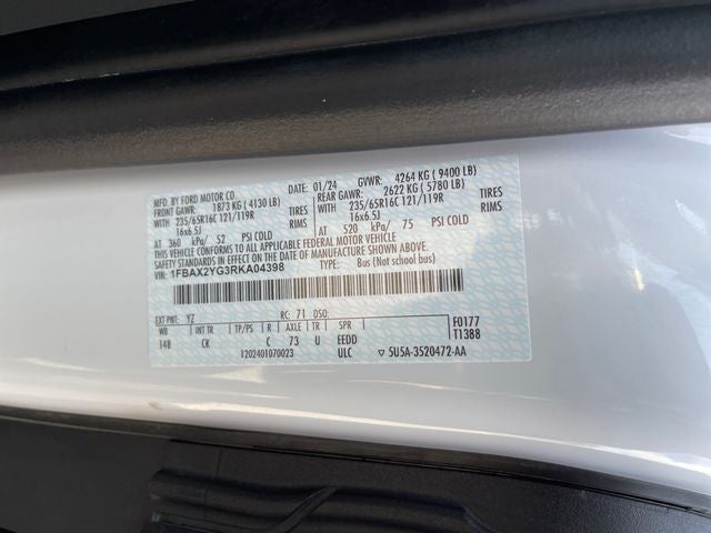 2024 Ford Transit-350 XLT