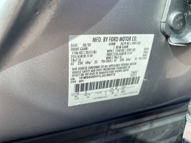 2020 Ford Explorer XLT