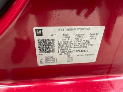 2018 Chevrolet Silverado 1500 LT LT2