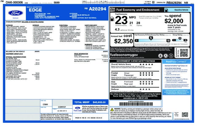 2024 Ford Edge SEL