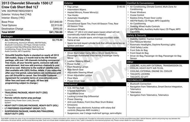 2013 Chevrolet Silverado 1500 LT