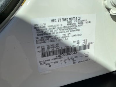 2021 Ford EcoSport SE