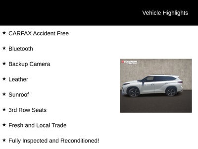 2022 Toyota Highlander XSE