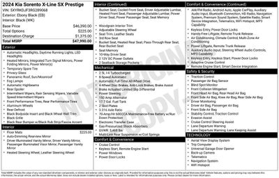 2024 Kia Sorento X-Line SX Prestige