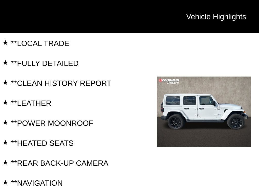2023 Jeep Wrangler Sahara 4xe