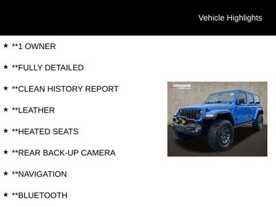 2024 Jeep Wrangler Rubicon X
