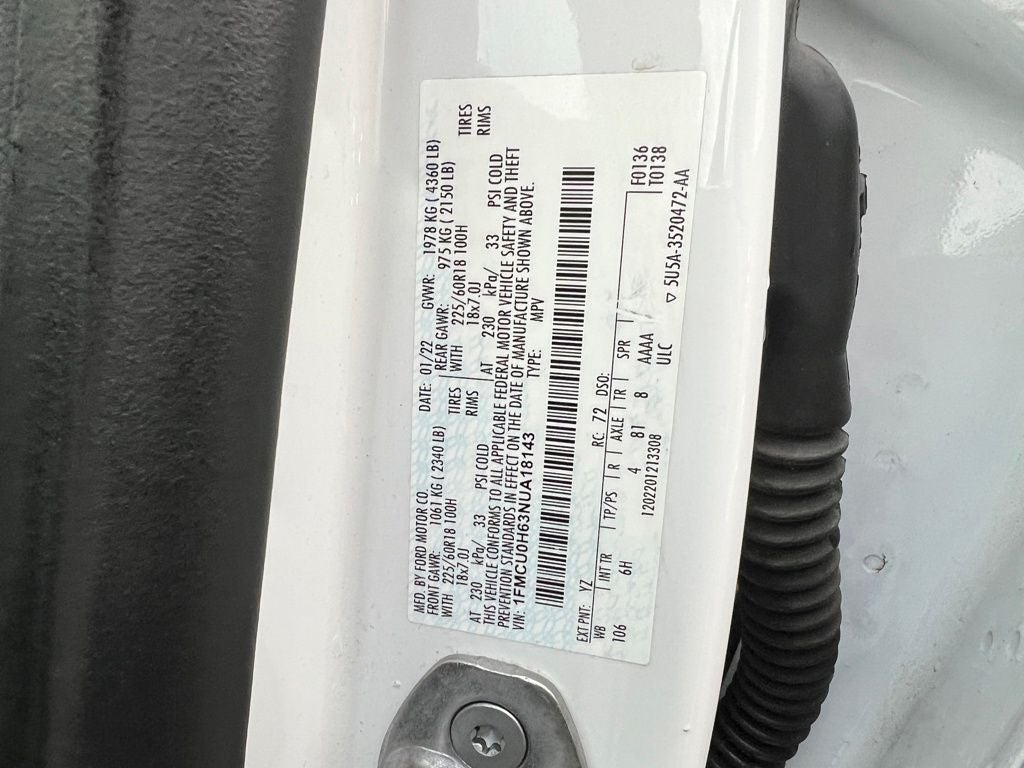 2022 Ford Escape SEL