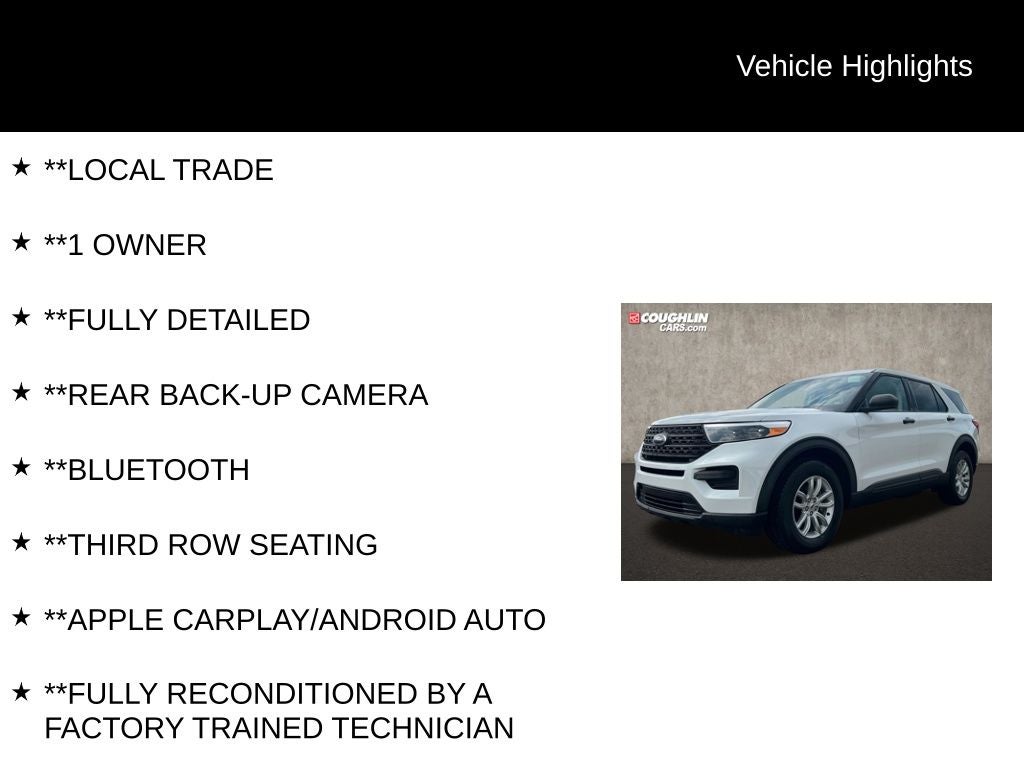 2021 Ford Explorer Base