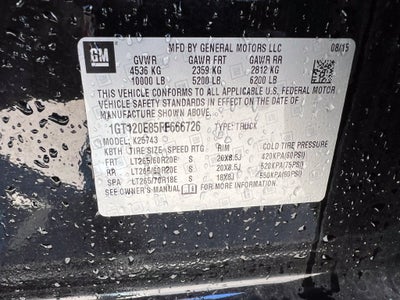 2015 GMC Sierra 2500HD Denali