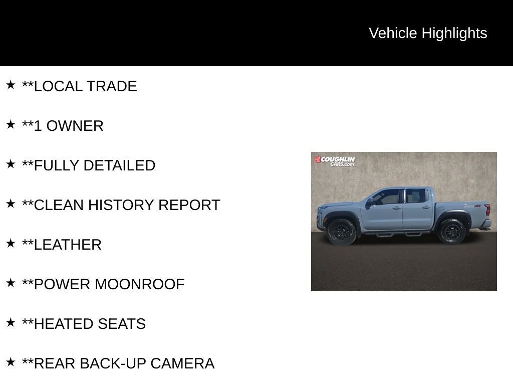 2024 Nissan Frontier PRO-4X