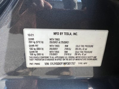 2021 Tesla Model Y Performance