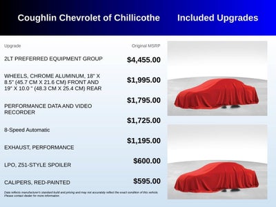 2016 Chevrolet Corvette Stingray 2LT