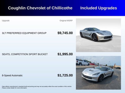 2017 Chevrolet Corvette Stingray 3LT