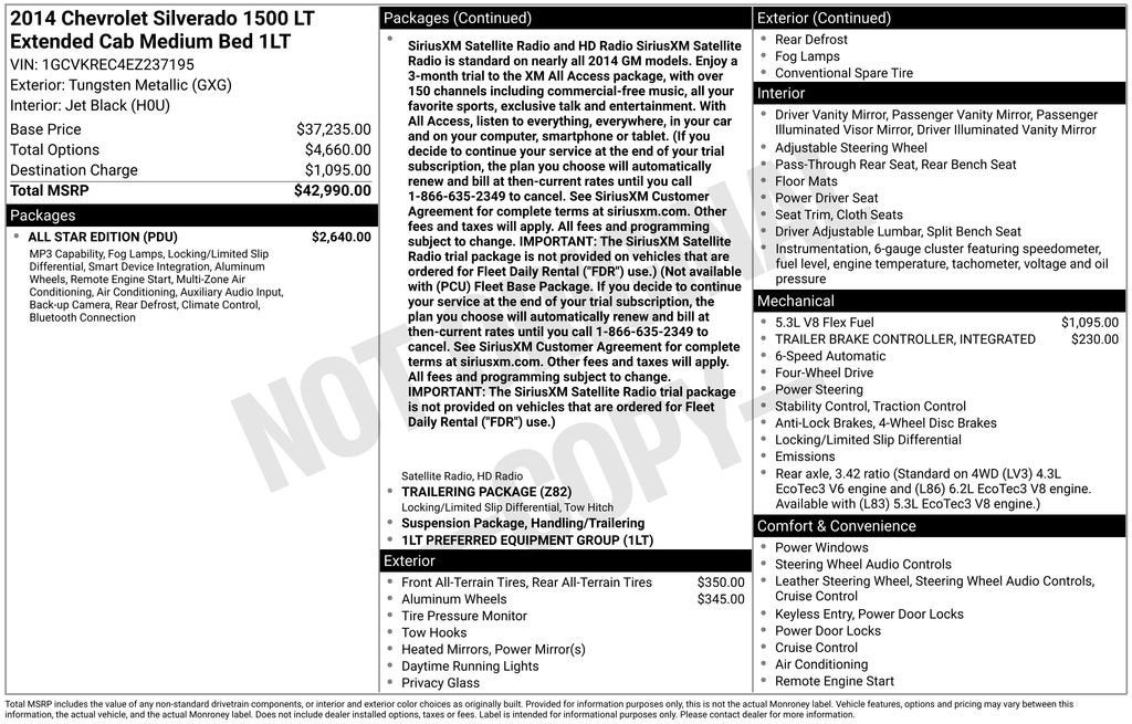 2014 Chevrolet Silverado 1500 LT