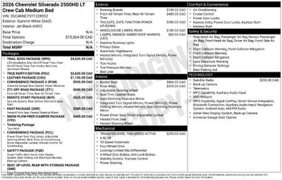 2026 Chevrolet Silverado 2500 HD LT