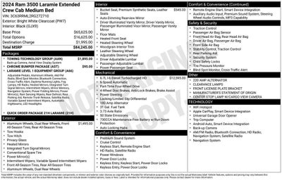 2024 RAM 3500 Laramie