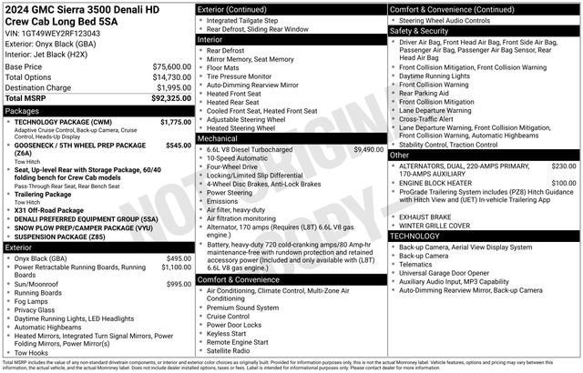 2024 GMC Sierra 3500 HD Denali DRW