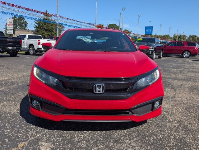 Used 2019 Honda Civic Sport with VIN 2HGFC2F81KH567490 for sale in Newark, OH