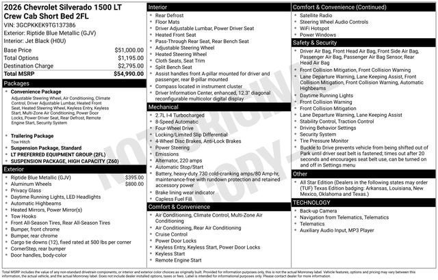 2026 Chevrolet Silverado 1500 LT - Photo 4