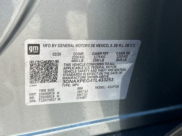 2026 Chevrolet Equinox LT