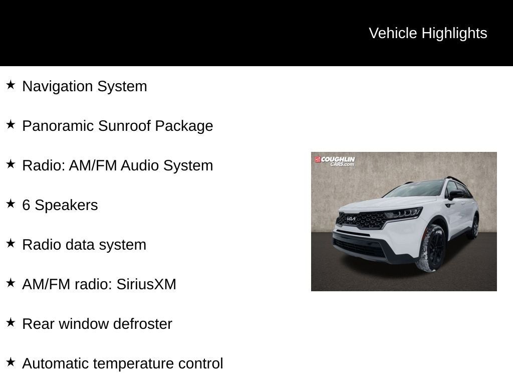 2023 Kia Sorento X-Line S