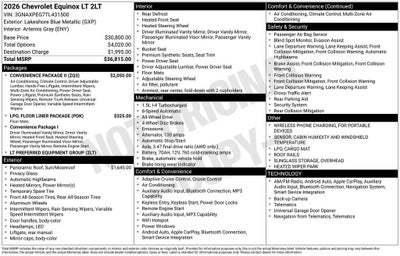 2026 Chevrolet Equinox LT