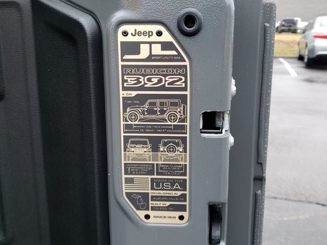 2022 Jeep Wrangler Unlimited Rubicon 392