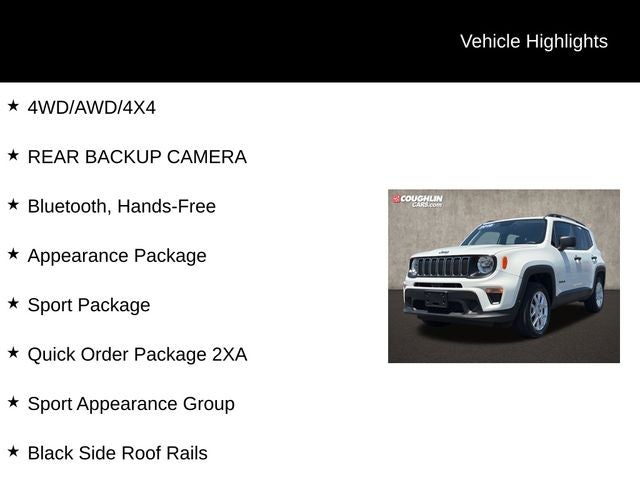 2019 Jeep Renegade Sport