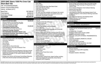 2025 GMC Sierra 1500 Pro