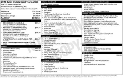 2026 Buick Envista Sport Touring