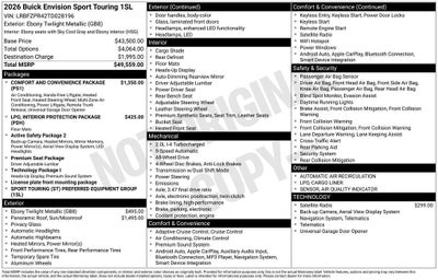 2026 Buick Envision Sport Touring