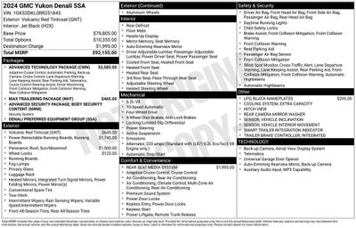 2024 GMC Yukon Denali