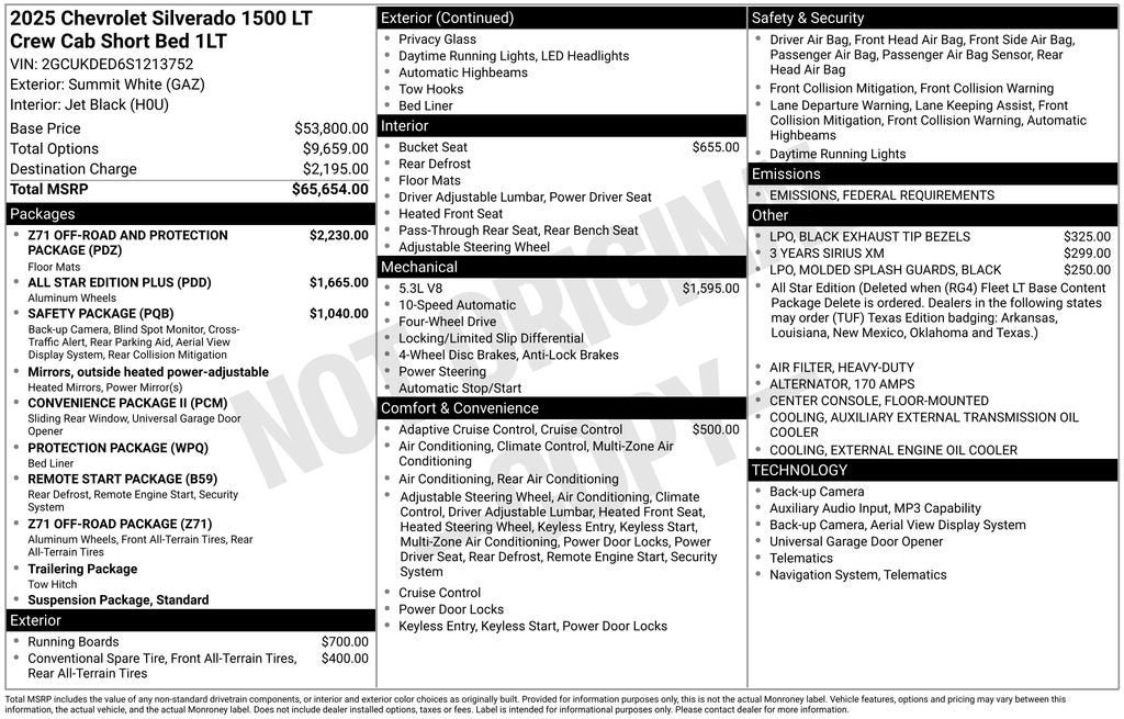 2025 Chevrolet Silverado 1500 LT