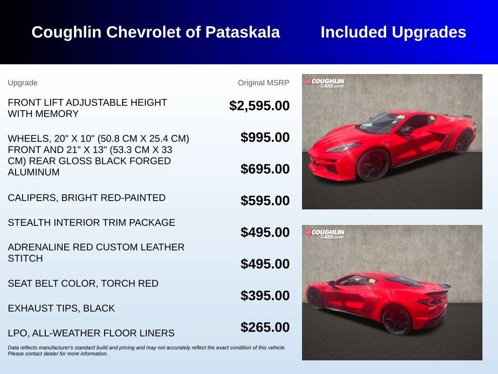 2025 Chevrolet Corvette E-Ray 3LZ
