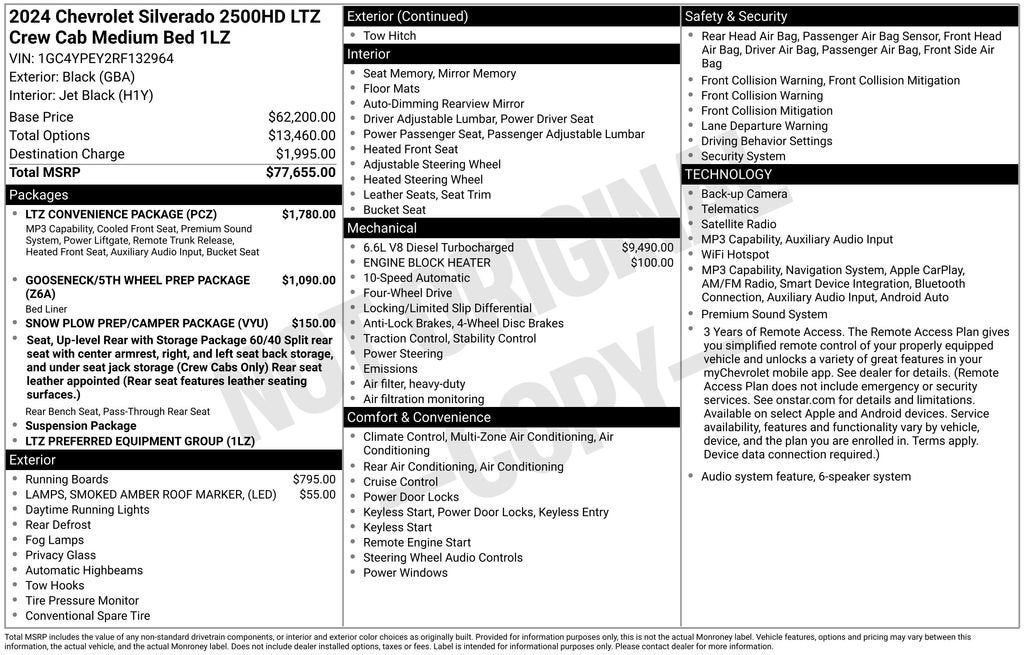 2024 Chevrolet Silverado 2500 HD LTZ