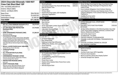 2024 Chevrolet Silverado 1500 RST