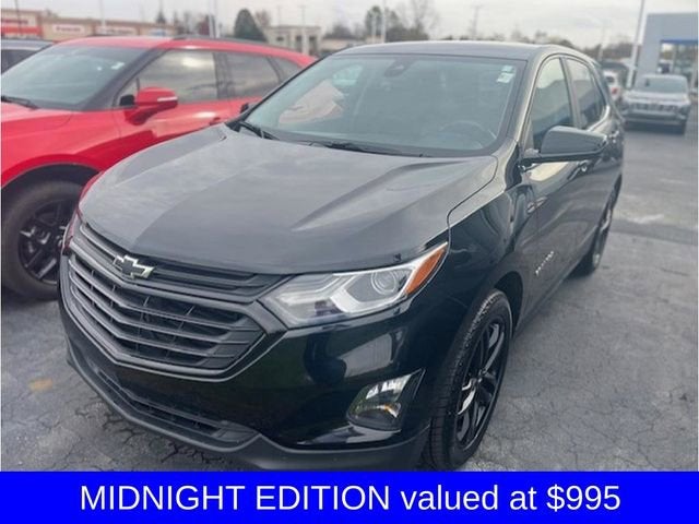 Used 2021 Chevrolet Equinox LT with VIN 3GNAXKEV5ML398161 for sale in Newark, OH