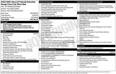 2025 GMC Sierra EV Extended Range Denali